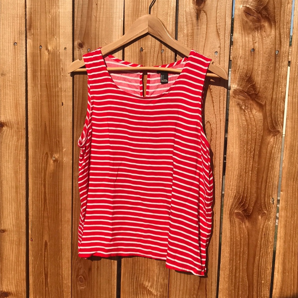 Forever21 stripes Sleeveless top